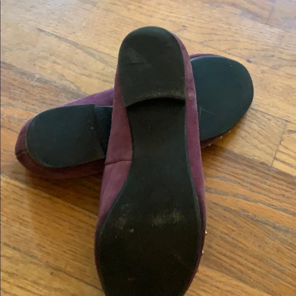 Steve Madden purple suede loafers 7 - Picture 4 of 4